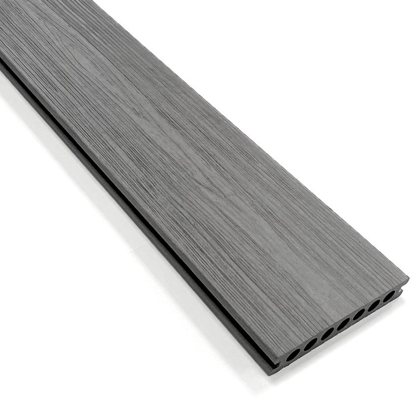 Ecoscape Legna - Graphite Embossed Composite Decking Board | IMS