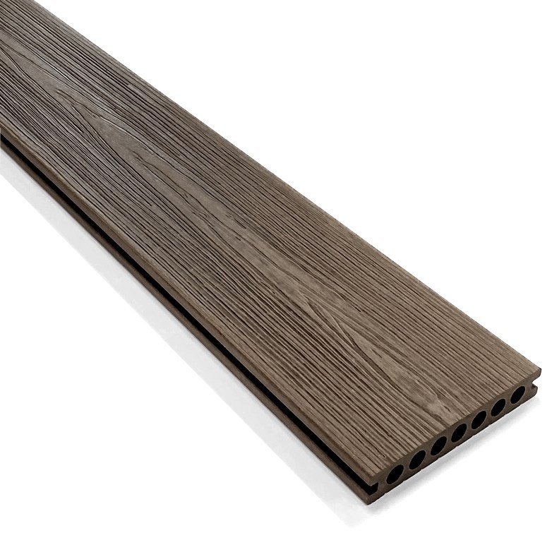 Ecoscape Legna - Walnut Embossed Composite Decking Board | IMS