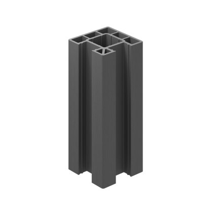 Ecoscape Clarity - 3m Graphite Composite Corner Fence Post Ecoscape Clarity - 3m Graphite Composite Corner Fence Post