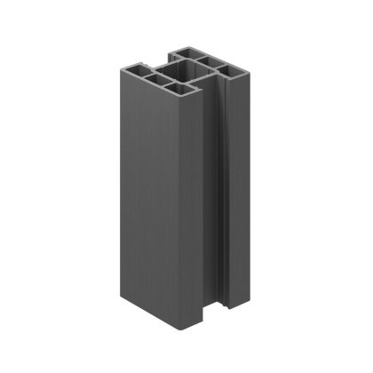 Ecoscape Clarity - 3m Graphite Composite Inter Fence Post Ecoscape Clarity - 3m Graphite Composite Inter Fence Post