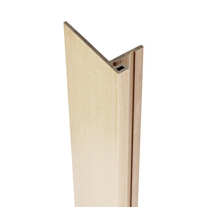 Ecoscape Forma - Light Oak Composite Slatted Cladding Reveal Trim Ecoscape Forma - Light Oak Composite Slatted Cladding Reveal Trim