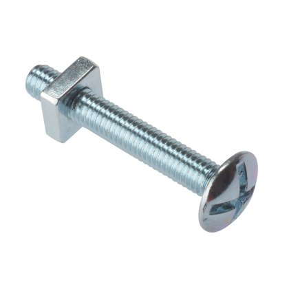 ForgeFix - Roofing Bolts Square Nuts, ZP ForgeFix - Roofing Bolts Square Nuts, ZP