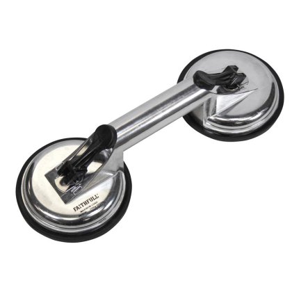 Faithfull - Double Pad Aluminium Pro Suction Lifter Faithfull - Double Pad Aluminium Pro Suction Lifter