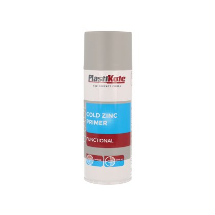 PlastiKote - Trade Cold Zinc Spray Primer 400ml PlastiKote - Trade Cold Zinc Spray Primer 400ml