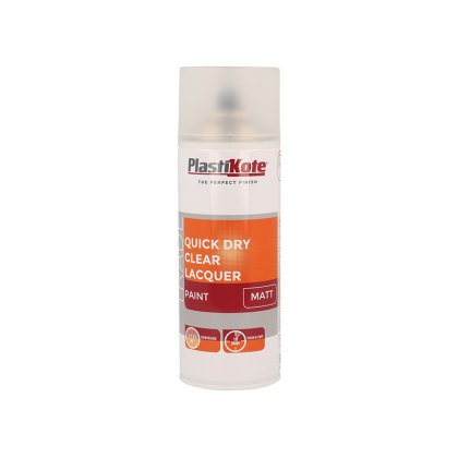 PlastiKote - Trade Quick Dry Clear Lacquer Spray PlastiKote - Trade Quick Dry Clear Lacquer Spray