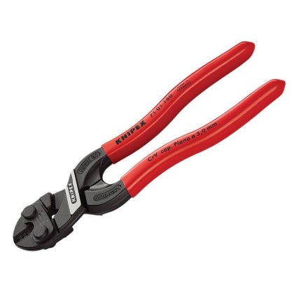 Knipex - CoBolt S Compact Bolt Cutters PVC Grip 160mm Knipex - CoBolt S Compact Bolt Cutters PVC Grip 160mm