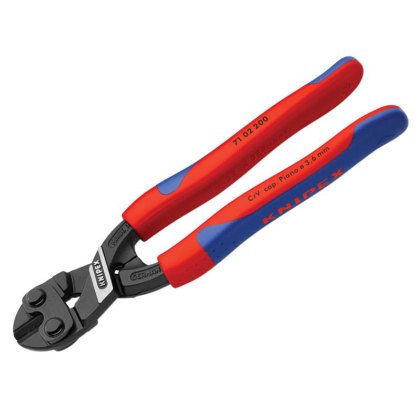 Knipex - CoBolt Compact Bolt Cutters Multi-Component Grip 200mm Knipex - CoBolt Compact Bolt Cutters Multi-Component Grip 200mm