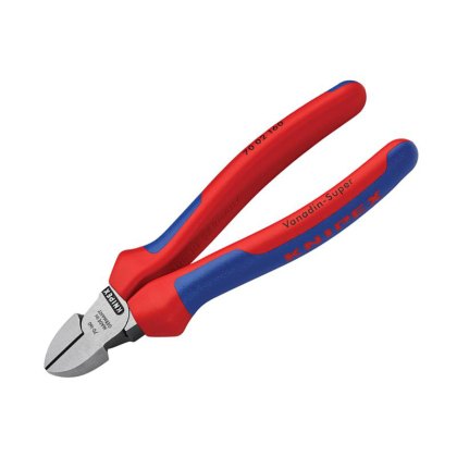 Knipex - 70 02 Series Diagonal Cutters, Multi-Component Grip Knipex - 70 02 Series Diagonal Cutters, Multi-Component Grip
