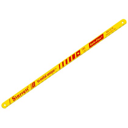 Starrett - Bi-Metal Unique Safe-Flex Hacksaw Blades Starrett - Bi-Metal Unique Safe-Flex Hacksaw Blades
