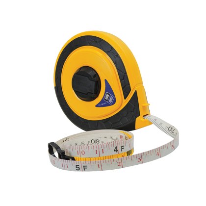 Faithfull - Fully Enclosed ABS Fibreglass Long Tape 30m/100ft (Width 15mm) Faithfull - Fully Enclosed ABS Fibreglass Long Tape 30m/100ft (Width 15mm)