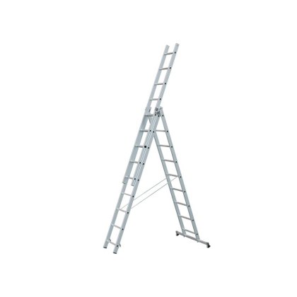 Zarges - Light Trade Combination Ladder 3-Part 3 x 7 Rungs Zarges - Light Trade Combination Ladder 3-Part 3 x 7 Rungs