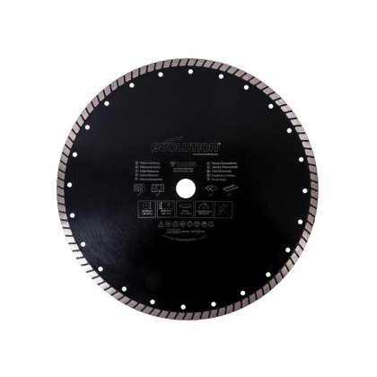 Evolution - RAGE Diamond Blade, Segmented Rim 355 x 25.4mm Evolution - RAGE Diamond Blade, Segmented Rim 355 x 25.4mm