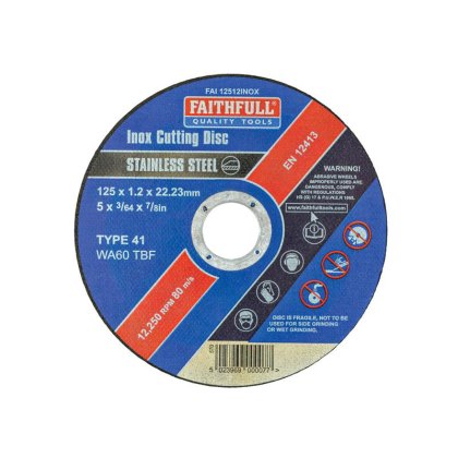 Faithfull - Inox Cutting Disc