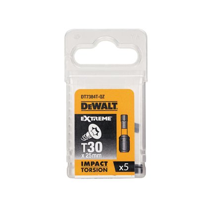 DEWALT - Impact Torsion Bits TX30 x 25mm (Pack 5)