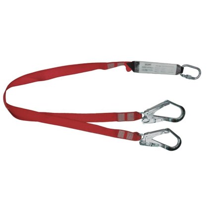 Scan - Fall Arrest Twin Lanyard 1.8m Scan - Fall Arrest Twin Lanyard 1.8m