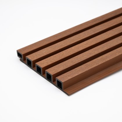 EazyClad 5S - Oak Composite Extra Large 5-Batten Slatted Cladding EazyClad 5S - Oak Composite Extra Large 5-Batten Slatted Cladding