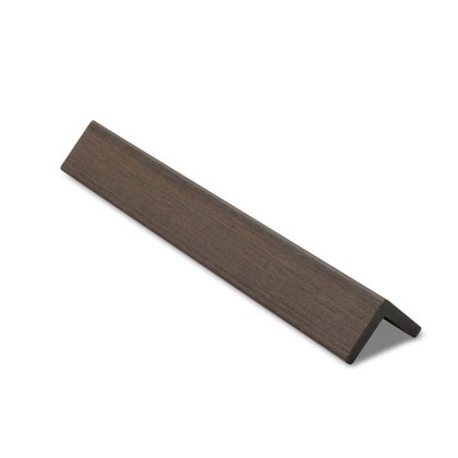 Ecoscape Forma - Havana Dark Brown Angled Composite Cladding Trim Ecoscape Forma - Havana Dark Brown Angled Composite Cladding Trim