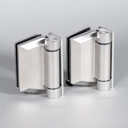 Polaris 155 Self-Closing Hinges - Glass to Wall Polaris 155 Self-Closing Hinges - Glass to Wall