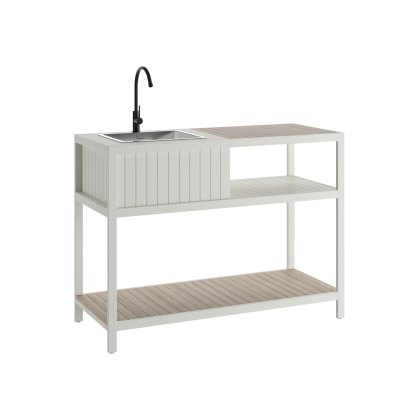 Ecoscape Outdoor Kitchen - Cotton Sink Unit Including Tap & Cover Ecoscape Outdoor Kitchen - Cotton Sink Unit Including Tap & Cover