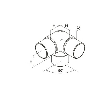 Eazypost 90 Degree Corner Joint Eazypost 90 Degree Corner Joint