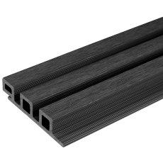 Ecoscape Forma - Midnight Composite Slatted Cladding Board Ecoscape Forma - Midnight Composite Slatted Cladding Board