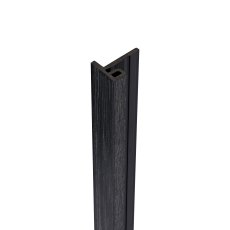 Ecoscape Forma - Midnight Composite Slatted Cladding End Trim Ecoscape Forma - Midnight Composite Slatted Cladding End Trim