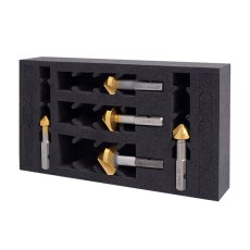 HMT VersaDrive 90 Degree Countersink Set - 12.4, 16.5, 20.5, 25, 31mm HMT VersaDrive 90 Degree Countersink Set - 12.4, 16.5, 20.5, 25, 31mm