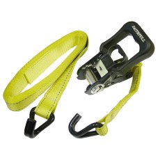 Faithfull - Ratchet Tie-Downs J-Hook 5m x 32mm Breaking Strain 1320kg/daN 2 Piece Faithfull - Ratchet Tie-Downs J-Hook 5m x 32mm Breaking Strain 1320kg/daN 2 Piece