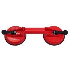 Faithfull - Double Pad Suction Lifter 120mm Pads Faithfull - Double Pad Suction Lifter 120mm Pads