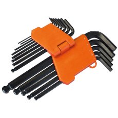 Faithfull - Metric Ball End Long Arm Hexagon Key Set, 13 Piece Faithfull - Metric Ball End Long Arm Hexagon Key Set, 13 Piece
