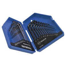 Faithfull - Metric/Imperial Hex Key Set, 30 Piece Faithfull - Metric/Imperial Hex Key Set, 30 Piece