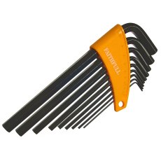 Faithfull - Metric Long Arm Hex Key Set, 9 Piece Faithfull - Metric Long Arm Hex Key Set, 9 Piece