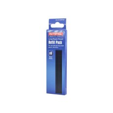 Faithfull - Black Pencil Marking Refill Pack, 6 Piece Faithfull - Black Pencil Marking Refill Pack, 6 Piece