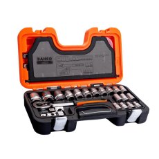 Bahco - S240 1/2in Drive Socket Set, 24 Piece Bahco - S240 1/2in Drive Socket Set, 24 Piece