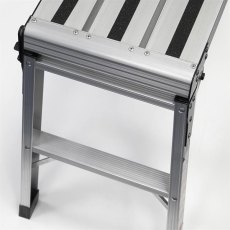 Faithfull - Fold Away Step Up Aluminium L100 x H52 x W30cm Faithfull - Fold Away Step Up Aluminium L100 x H52 x W30cm
