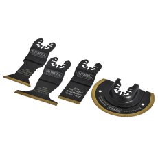 Faithfull - Multi-Function Titanium Blade Set 4 Piece Faithfull - Multi-Function Titanium Blade Set 4 Piece
