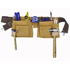 Faithfull - Double Tool & Nail Pouch Faithfull - Double Tool & Nail Pouch