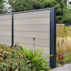 DuraPost Vista® Composite Fencing Board (Pack of 4) 1820mm - Oyster DuraPost Vista® Composite Fencing Board (Pack of 4) 1820mm - Oyster