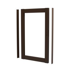 DuraPost® Aluminium Gate Frame - Sepia Brown DuraPost® Aluminium Gate Frame - Sepia Brown