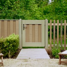 DuraPost® Aluminium Gate Frame - Olive Grey DuraPost® Aluminium Gate Frame - Olive Grey