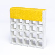 4m Equal Angle Gritted Tread GRP Nosing - 4mm x 55mm x 55mm