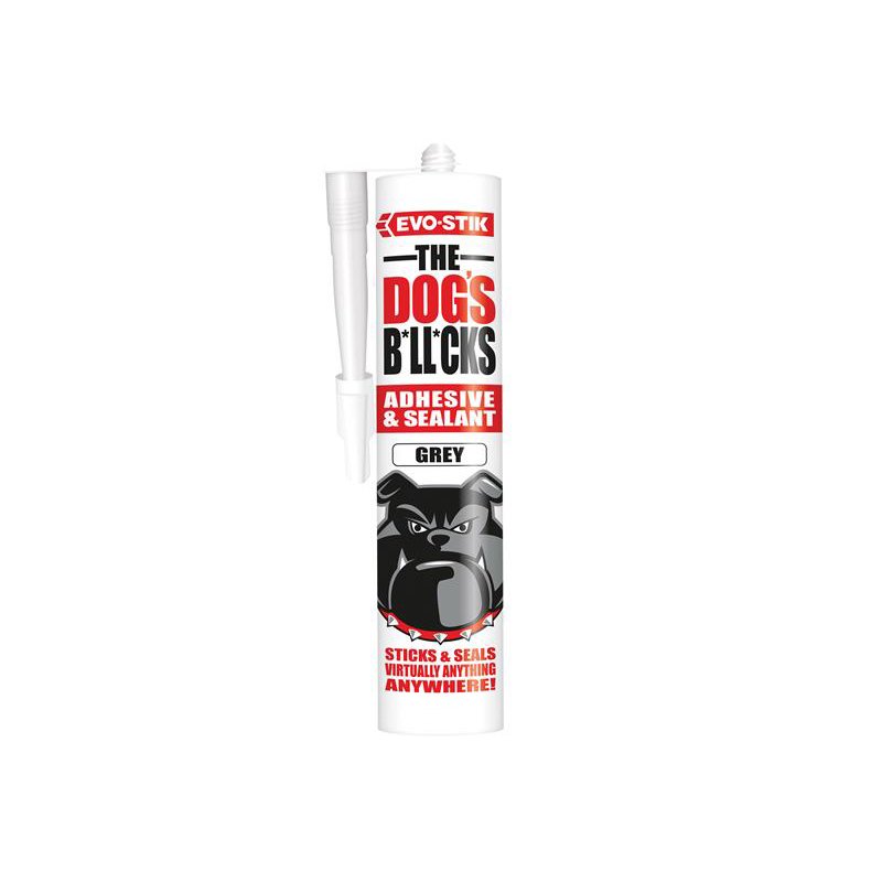 EVO-STIK - The Dog's B*ll*cks Multipurpose Adhesive & Sealant Grey 290ml