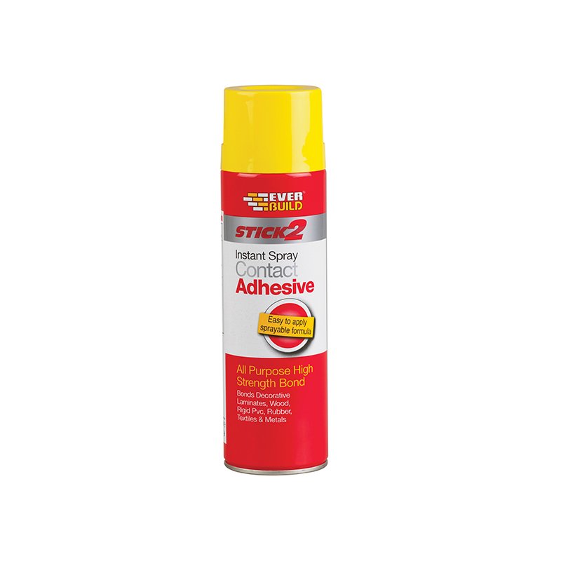 Everbuild Sika - Stick 2 Spray Contact Adhesive 500ml