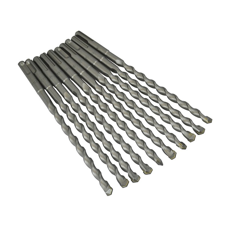 10mm OL: 210mm WL: 150mm (10 Pack) Faithfull - SDS Plus Drill Bit