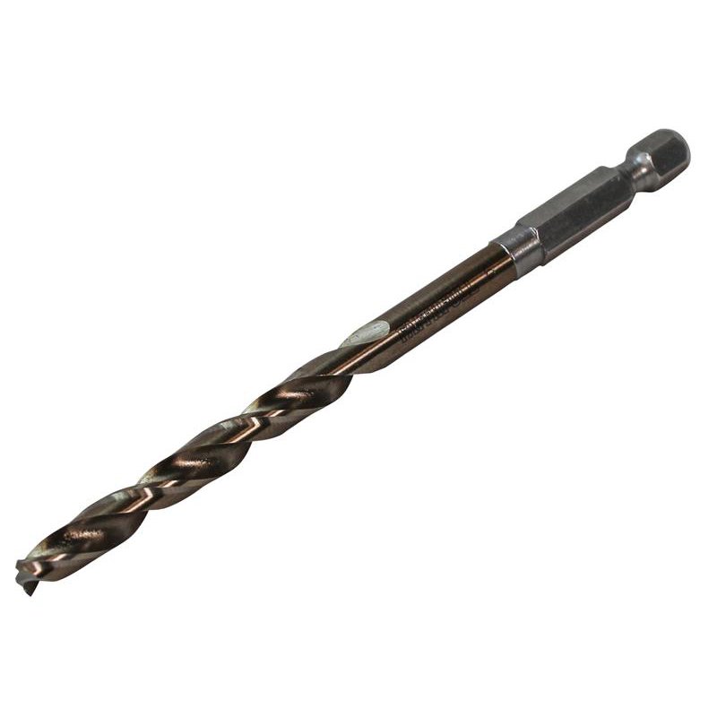 3.0mm OL:77mm WL:33mm Faithfull - HSSE M35 Cobalt Quick-Change Impact Drill Bits