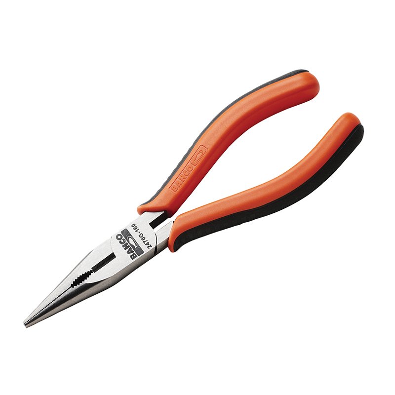160mm (6.1/4in) Bahco - Snipe Nose Pliers 2470G