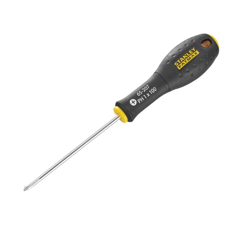 PH1 x 100mm STANLEY - FatMax Screwdriver, Phillips