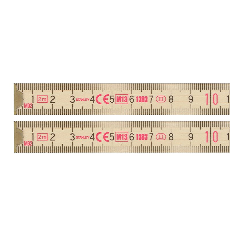 STANLEY? - Wooden Folding Rule 2m