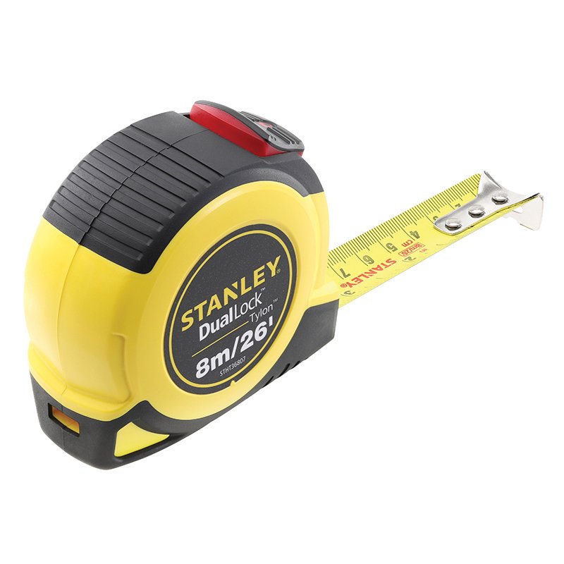 STANLEY? - DualLock? Tylon? Pocket Tape 8m/26ft (Width 25mm)