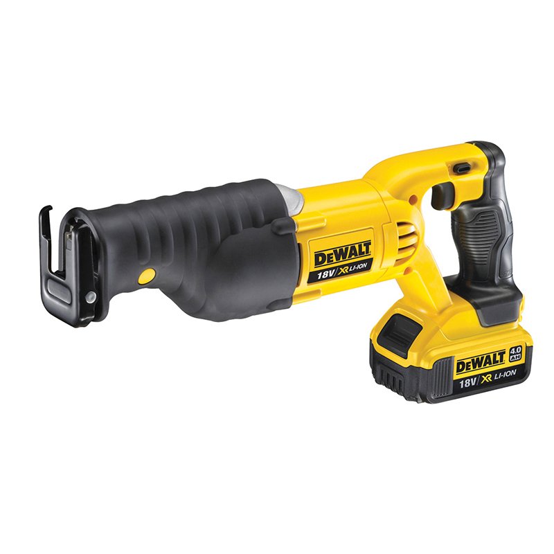 2 x 4.0Ah Li-Ion DEWALT - DCS380 XR Premium Reciprocating Saw